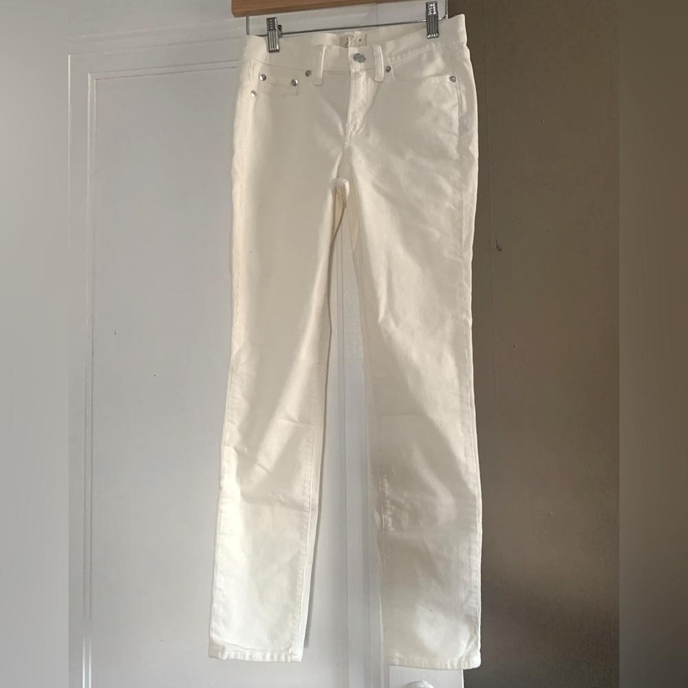 J. Crew High-Rise Skinny Corduroy Jeans 25 NWT